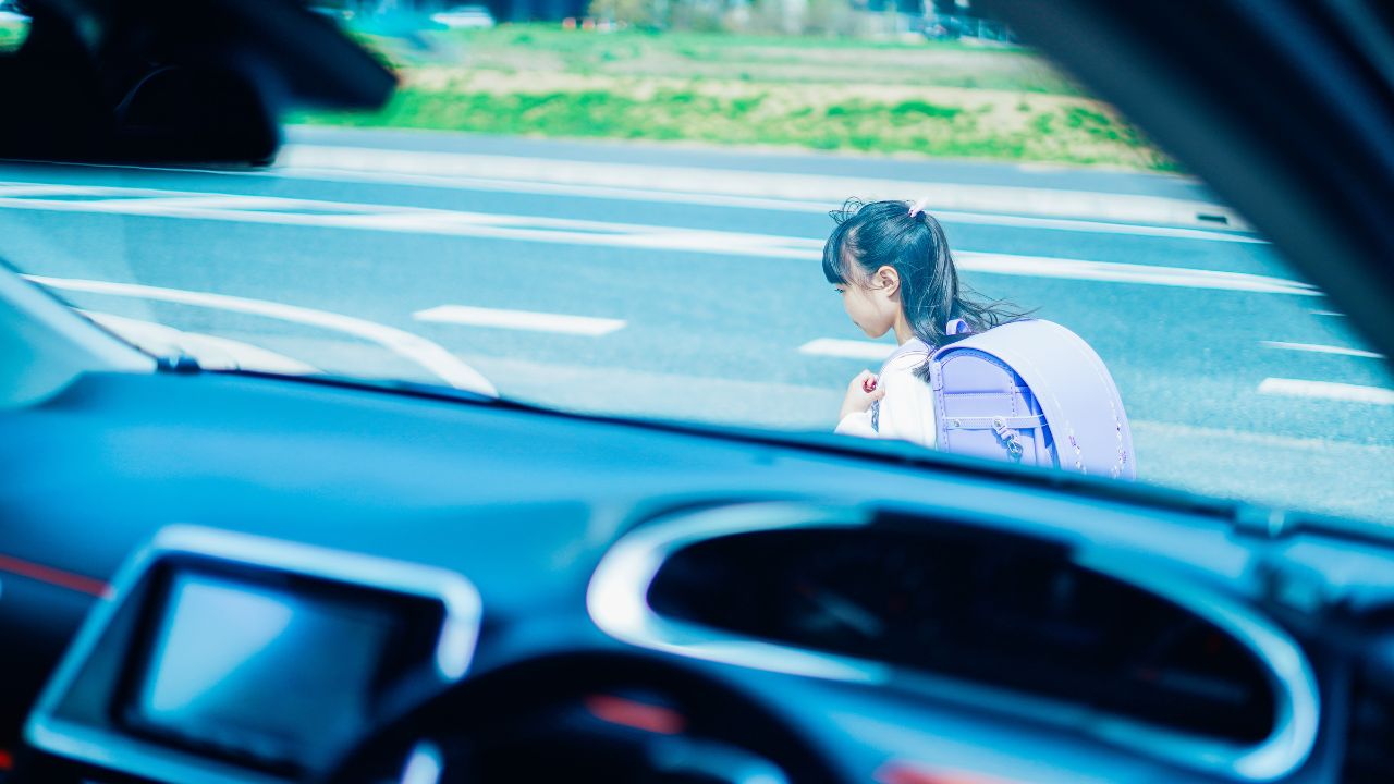 歩行者優先とゆとりのある運転を心がける